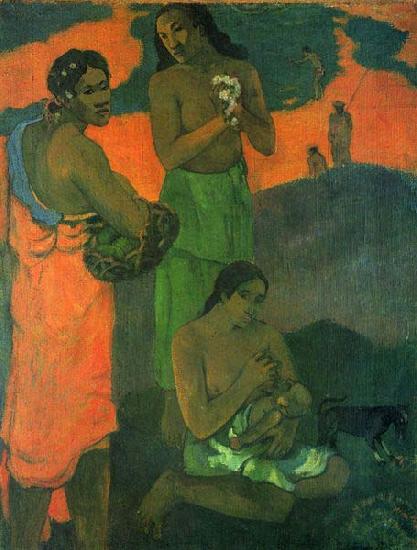 Paul Gauguin Maternity Sweden oil painting art